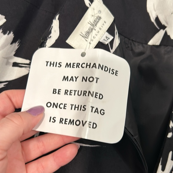 NWT - Nieman Marcus Exclusive Silk Skirt - Picture 15 of 16